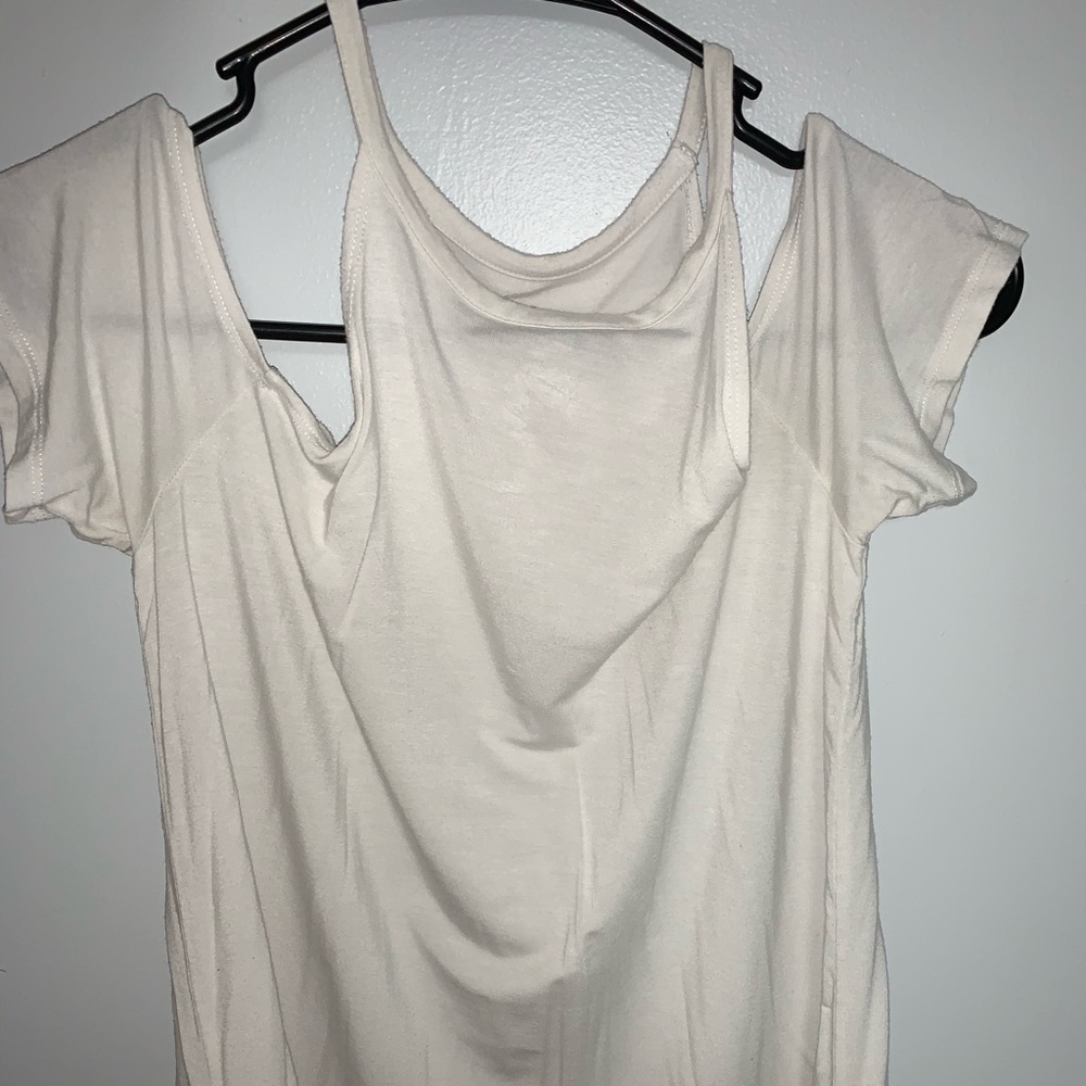 off the shoulder tee